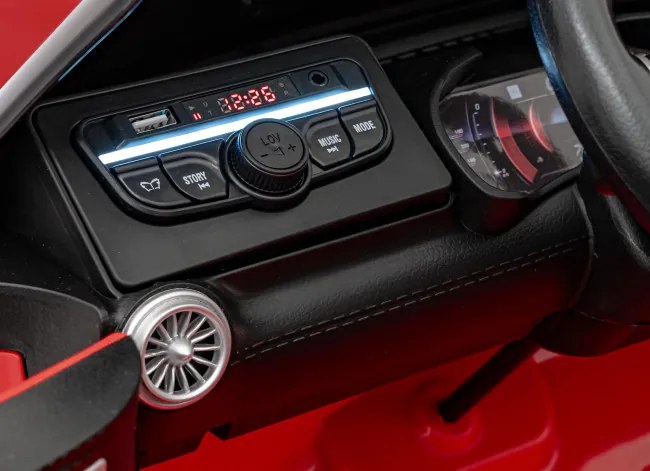 Elektrické autíčko Mercedes Benz AMG SL63 červené