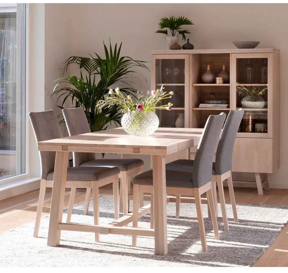 Matne lakovaný dubový jedálenský stôl Rowico Brooklyn, 170 x 95 cm