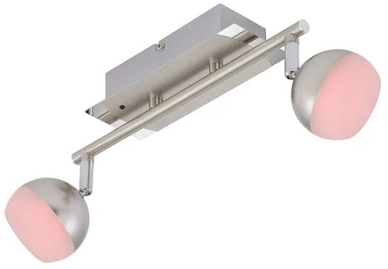 Briloner 2040-022 - LED RGB Stmievateľné bodové svietidlo 2xLED/3,3W/230V + DO