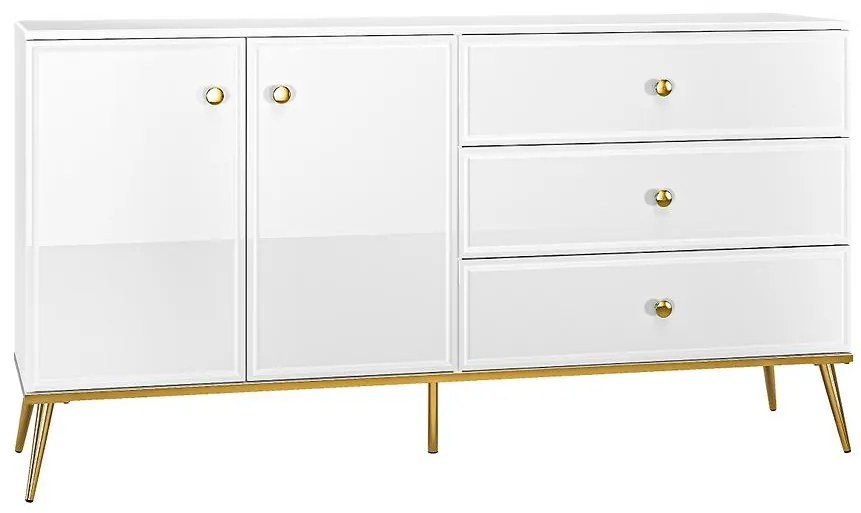 Komoda Goldin 04 biela