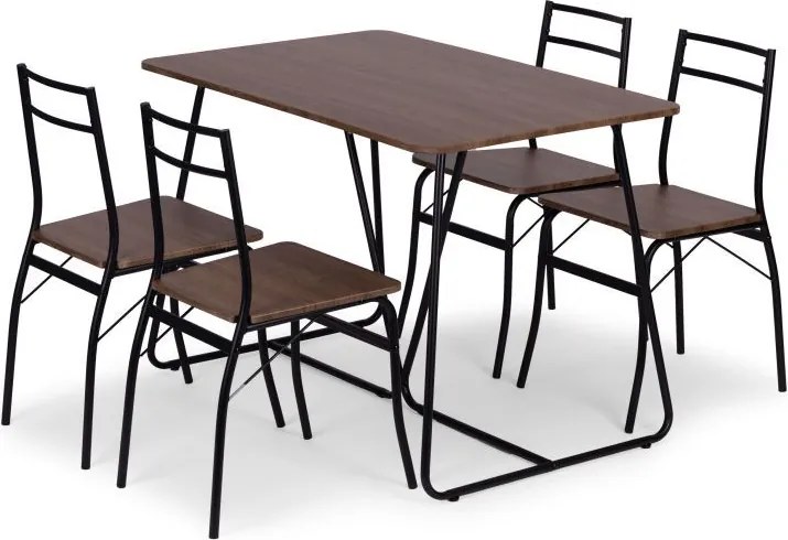 Sada nábytku do jedálne, kuchyne, stôl, 4 stoličky PARIS