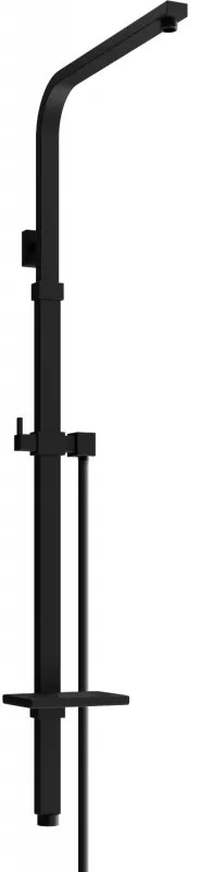Mexen Q, sprchový stĺp pre batériu s 3/4" horným pripojením, čierna matná, 79395-70