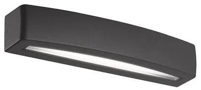 Panlux PN42100015 Záhradné LED nástenné svietidlo Bloco antracit, 10 W
