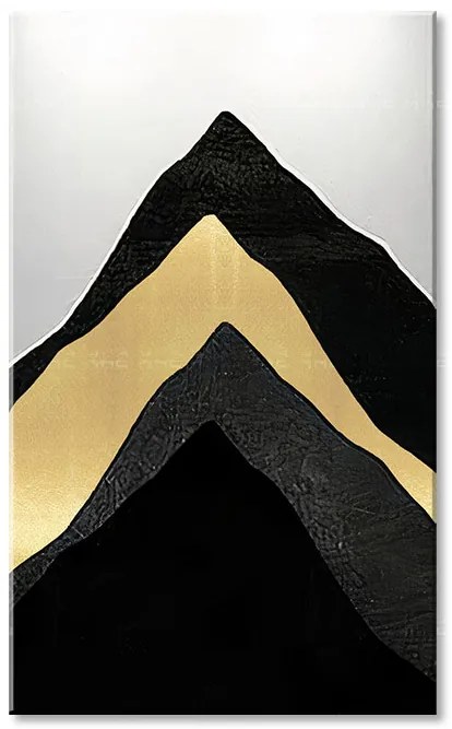 Obrazy na plátne - PREMIUM ART – Abstrakt Hory | rôzne rozmery