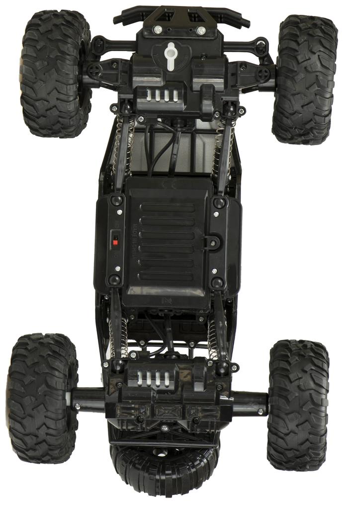 KIK RC auto Rock Crawler 1:12 4WD METAL strieborná