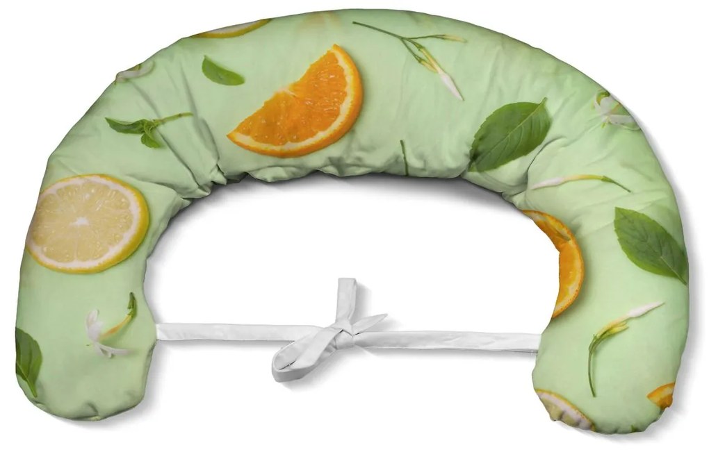Sablio Tehotenský vankúš Citrus a kvet