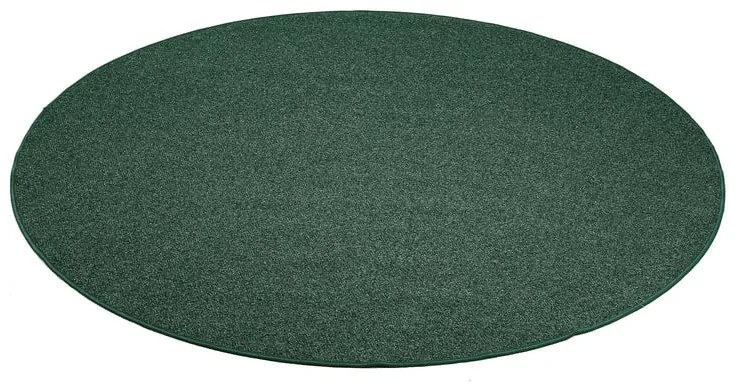 Detský koberec na hranie MAX, Ø 2500 mm, zelená