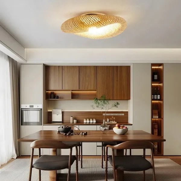 Immax 08299L - Stropné svietidlo BOHO HILO 1xE27/40W/230V pr. 80 cm