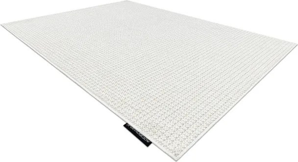 Metrážny koberec CASABLANCA LOOP biely