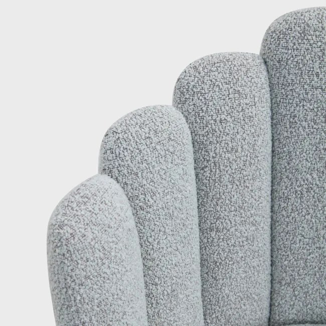 Jedálenská stolička LUXE sivá 741746