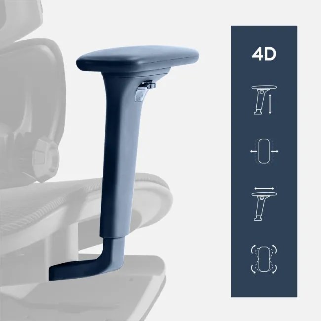 Kancelárska stolička Expert 8.7 Black Mesh