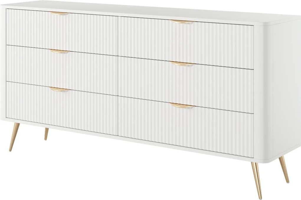 KOMODA TREVISO 6S BIELA 163 cm