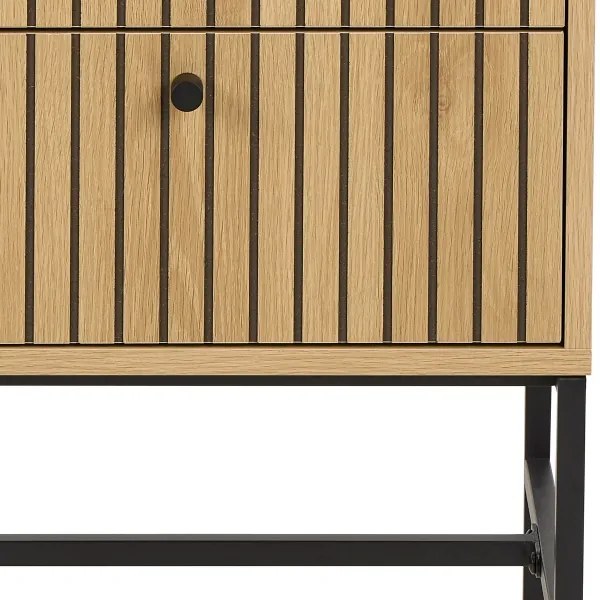 Nočný stolík s zásuvkami OLIVIA dub