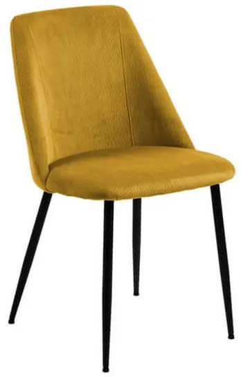 Ines jedálenská stolička žltá