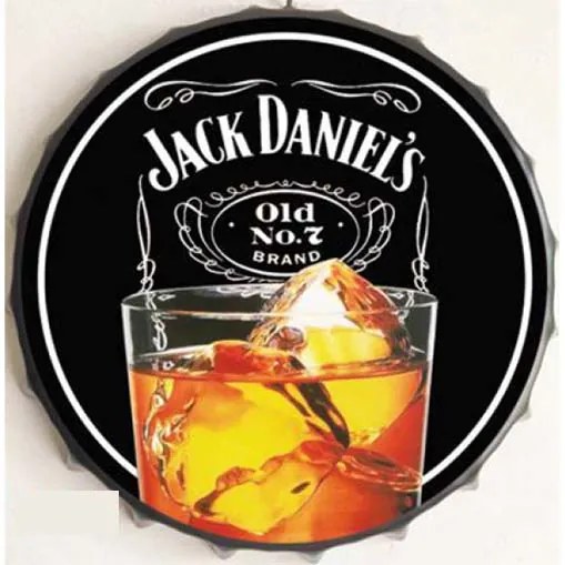 Ceduľa vrchnák Jack Daniels