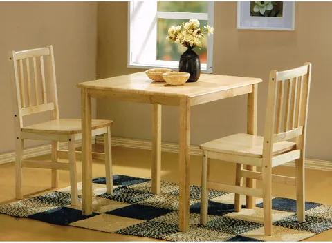 OVN jedálenský set IDN 4828 stôl+2 stoličky masív/lakované