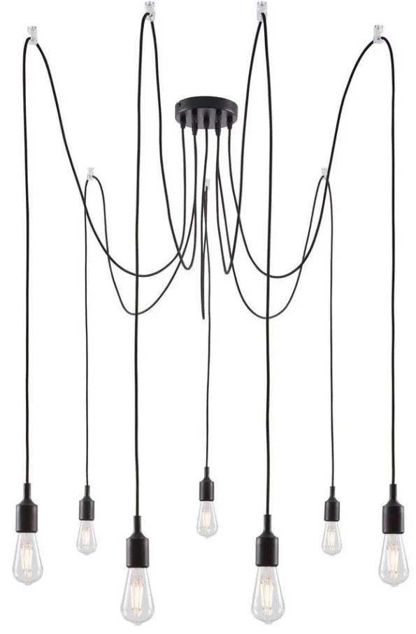 Paulmann 50390 - Luster na lanku NEORDIC 7xE27/20W/230V pavúk