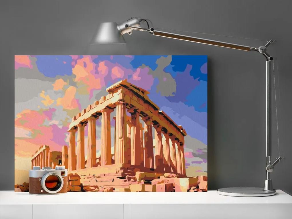 Obraz - maľovaný podľa čísel Acropolis