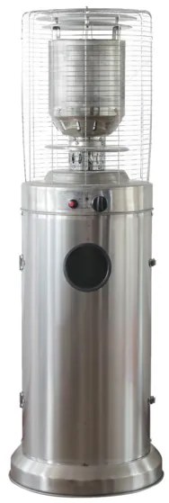 Plynový ohrievač z nehrdzavejúcej ocele 136cm 62127