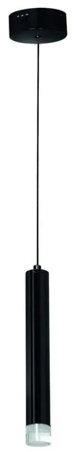 LED Luster na lanku CARBON LED/5W/230V