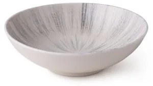 Jedálna sada 24 ks sivá/porcelán