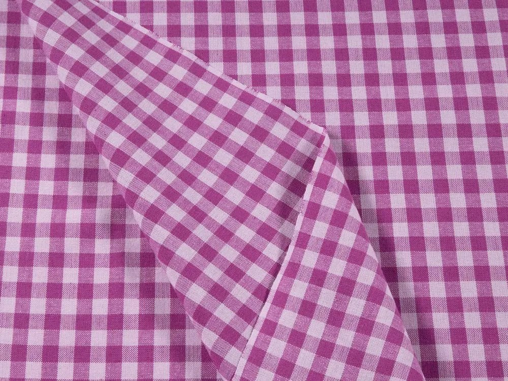 Biante Bavlnený behúň na stôl Olivia OL-020 Fialová kocka malá 45x120 cm