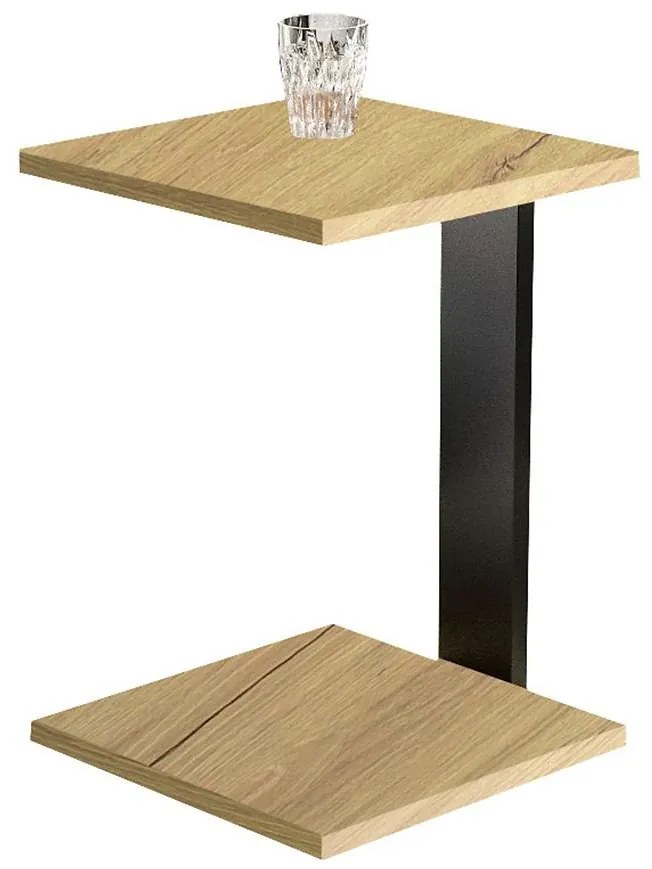 Konferenčný stolík Saturn 40 dub natura