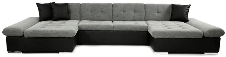 Luxusná sedacia súprava Agapi, sivá