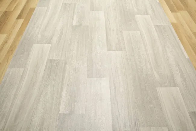 PVC podlaha Inspire Pure Oak 719M - šedá / béžová / krémová