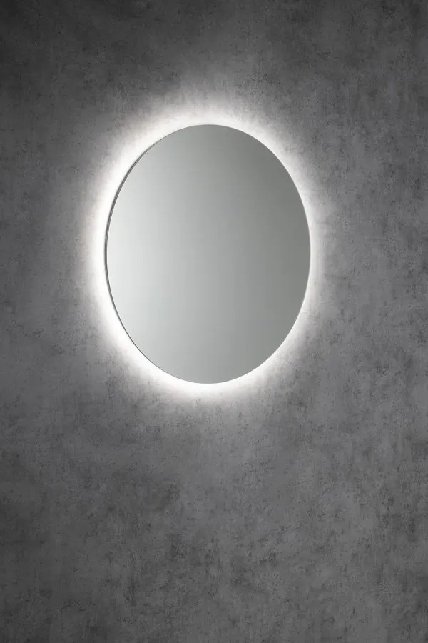 Sapho Sapho, VELUR guľaté zrkadlo s LED podsvietením, ø 70cm, VE070
