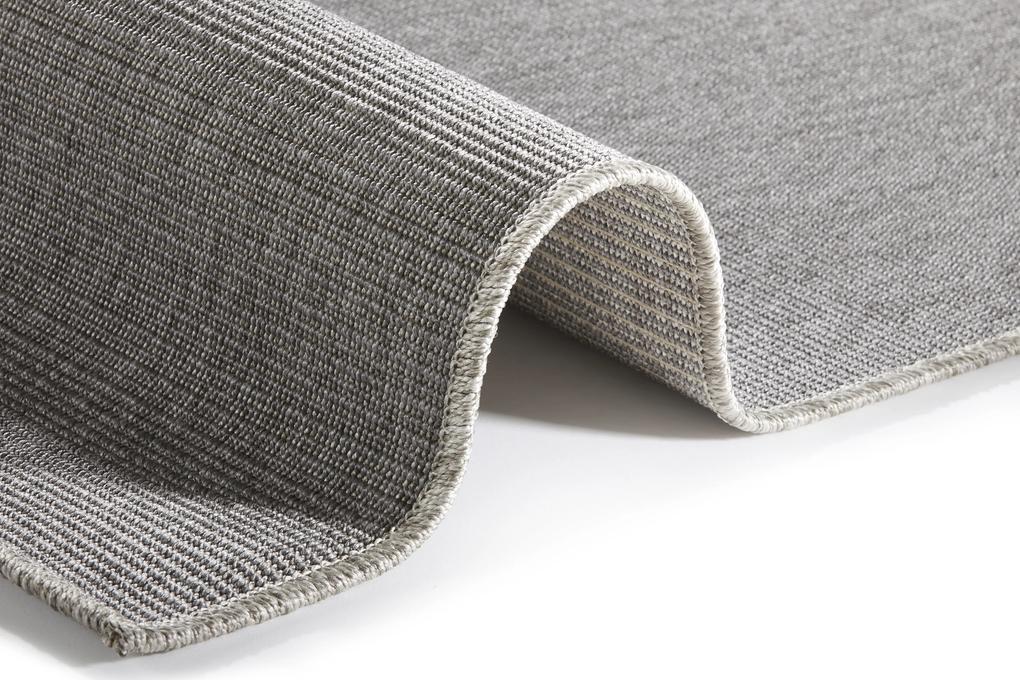 BT Carpet - Hanse Home koberce Behúň Nature 103533 Silver Grey – na von aj na doma - 80x250 cm