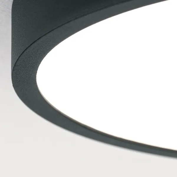 Orion DL 7-657/14 - LED Stropné svietidlo BULLY LED/12W/230V pr. 14 cm čierna