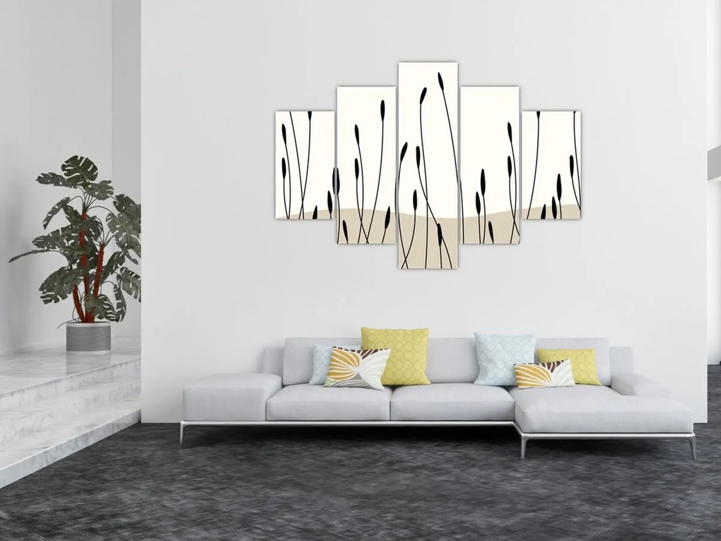 Obraz - Grafická lúka N⁰3 (150x105 cm)