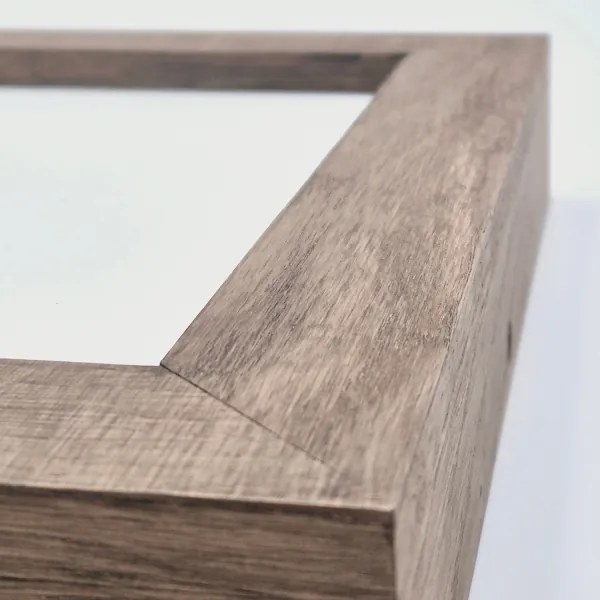 Brilagi-LED Stmievateľné svietidlo WOODY FRAME LED/24W/230V dub 30x30 cm IP44 + DO