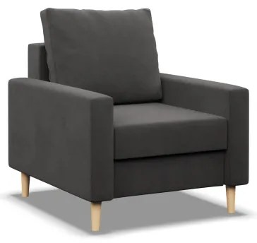 Kreslo BLANK Comfort sivé