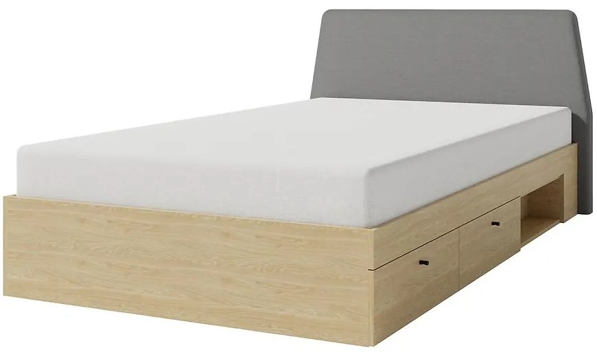 Posteľ Alessio AE13  120 Dub