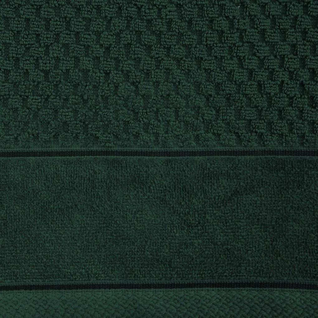 BAVLNENÝ UTERÁK FRIDA 30X50 CM TMAVOZELENÁ