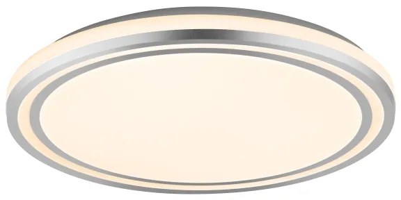 Ledvance - LED Stropné svietidlo ORBIS HELMAN LED/36W/230V pr. 48,5 cm strieborná