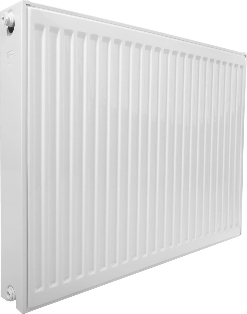Invena Prov V22, panelový oceľový radiátor 400x400 mm, 472W, pre spodné a bočné pripojenie, biela, INV-UG-93-404-KPL