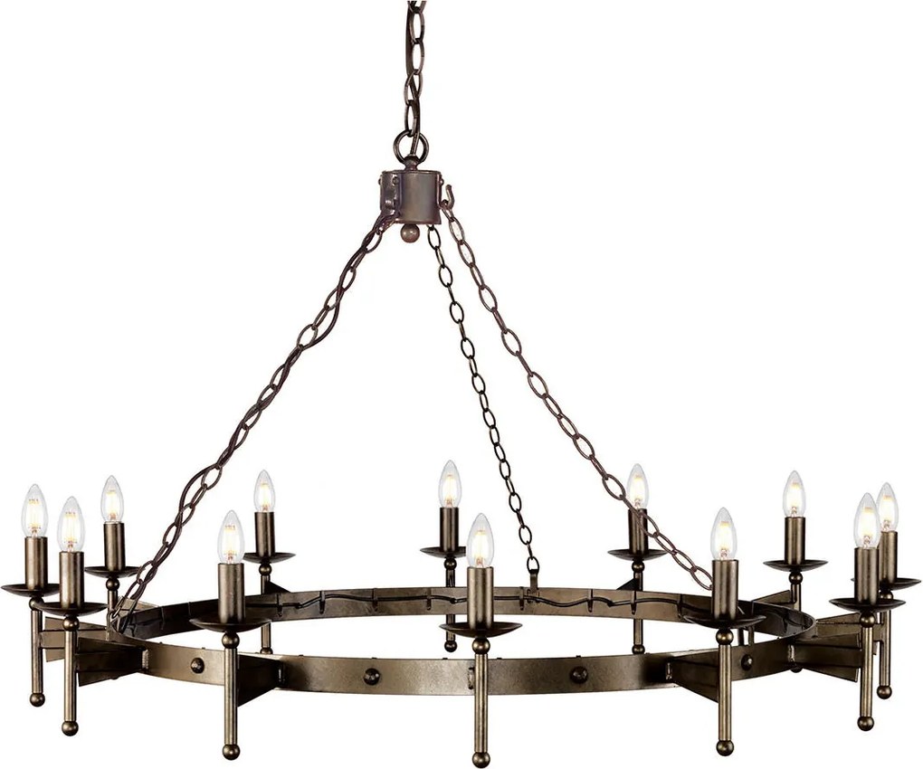 XXXLutz LUSTER, 130/90 cm Elstead Lighting - Online Only bytové doplnky - 009093022801