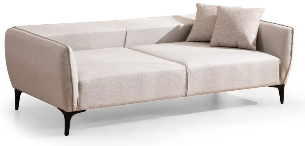 Trojmiestna rozkladacia pohovka Belissimo 220 cm biela