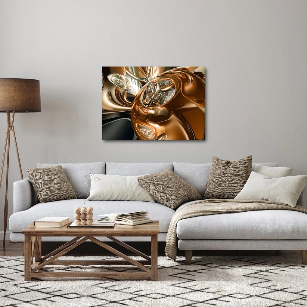 Obraz abstrakcie (70x50 cm)