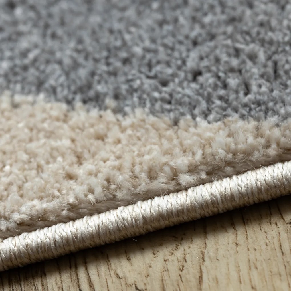 Dywany Łuszczów, Kusový koberec Fusion 0810 beige/brown, 200x290, viacfarebná, kancelária