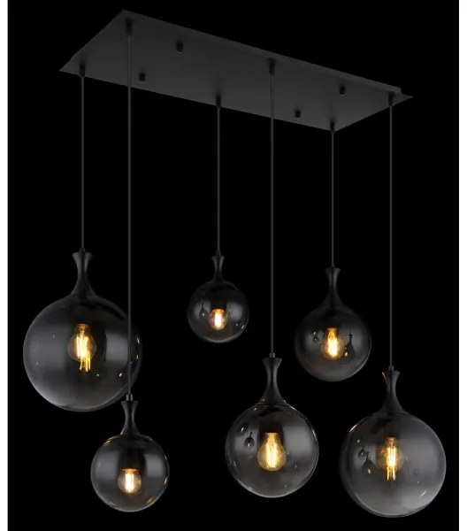 Globo 15885-6H - Luster na lanku DALTON 6xE27/10W/230V