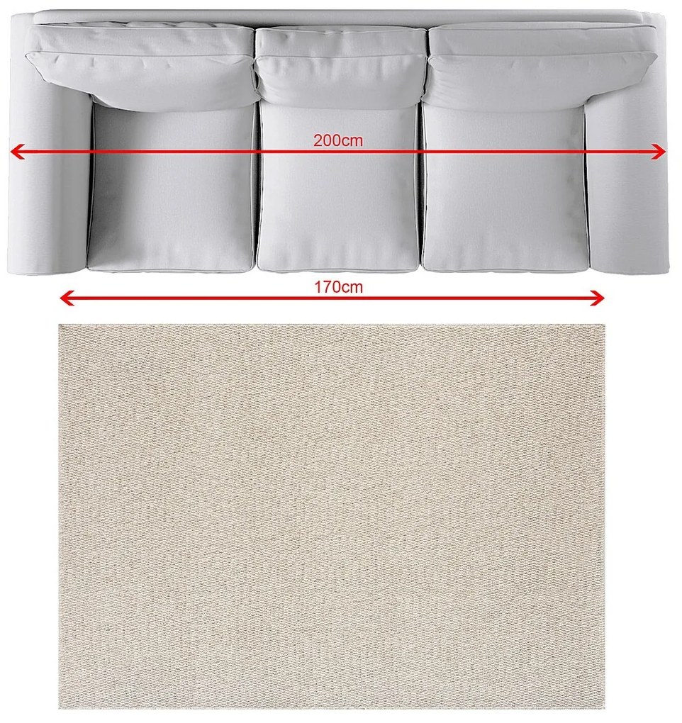 Koberec Cloud II 120x170 cm