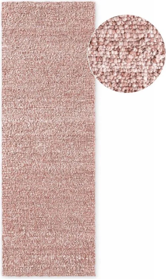 Staroružový ručne tkaný behúň z materiálu buklé 80x200 cm Notting Hill Portobello – Ted Baker