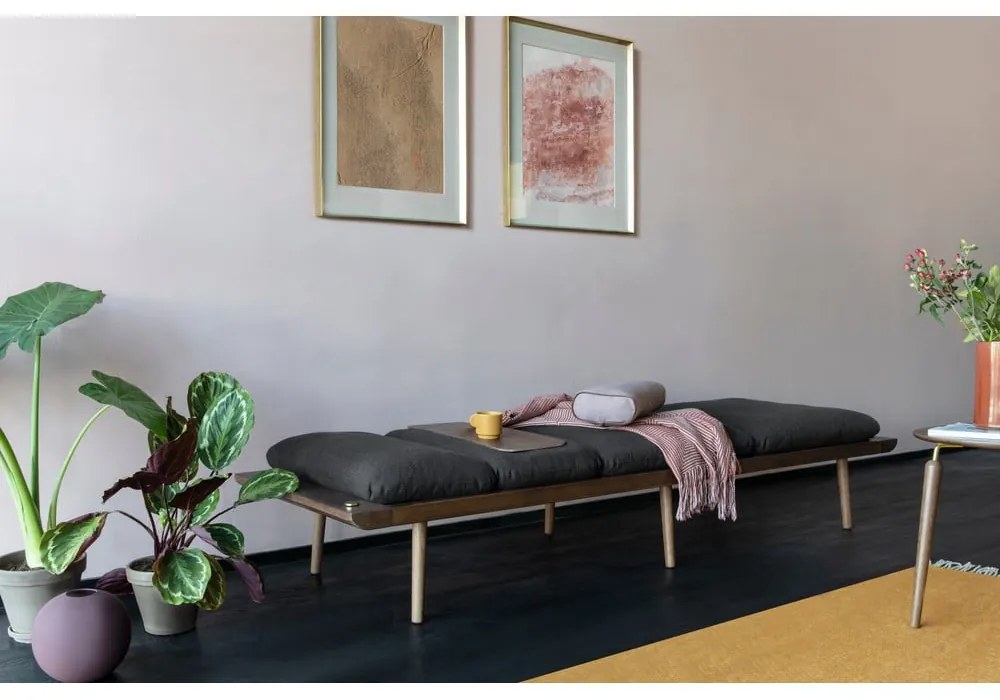 Antracitovosivá leňoška Lounge Around – UMAGE