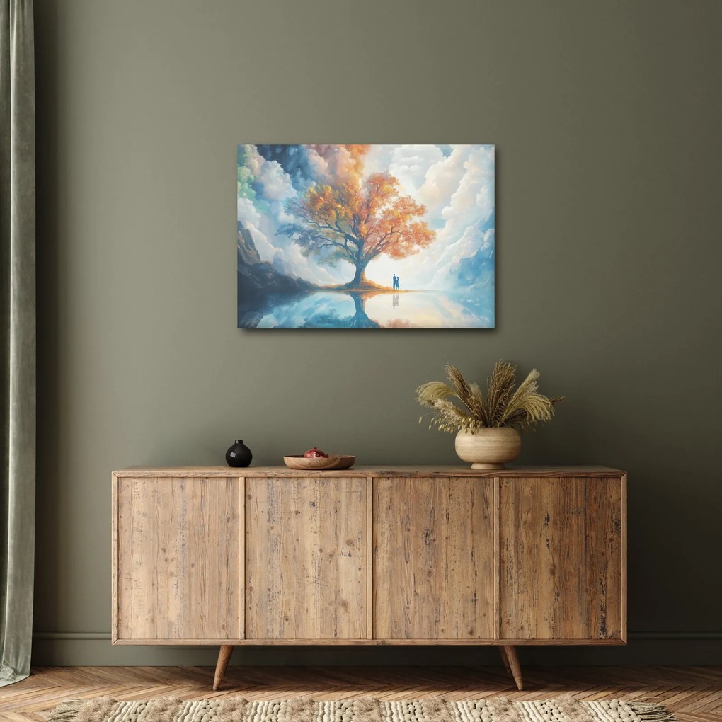Obraz – Strom života a lásky (70x50 cm)