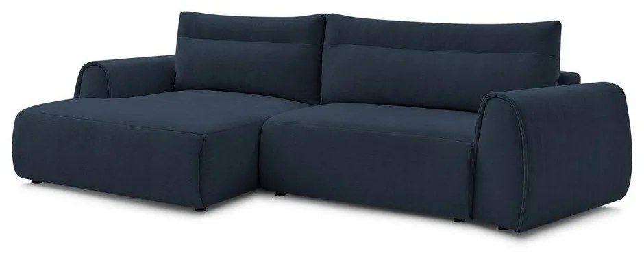 Tmavomodrá rohová pohovka Aden – Bobochic Paris