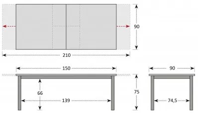 Doppler CONCEPT YELMO FSC 6+1 - záhradné sedenie (hliník / teakové drevo)